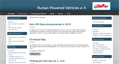 Desktop Screenshot of hpv.org